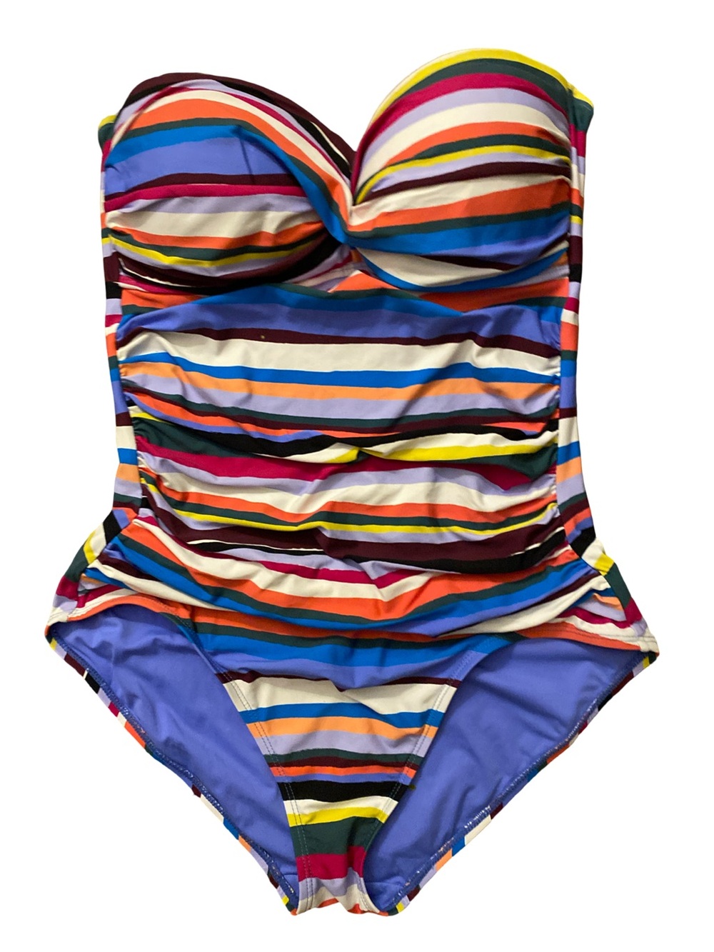 Anne Cole Multicolor Striped One-Piece Swimsuit